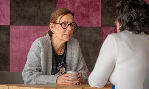 Monique van Duijnhoven, locatie-ondersteuner bij Floriande