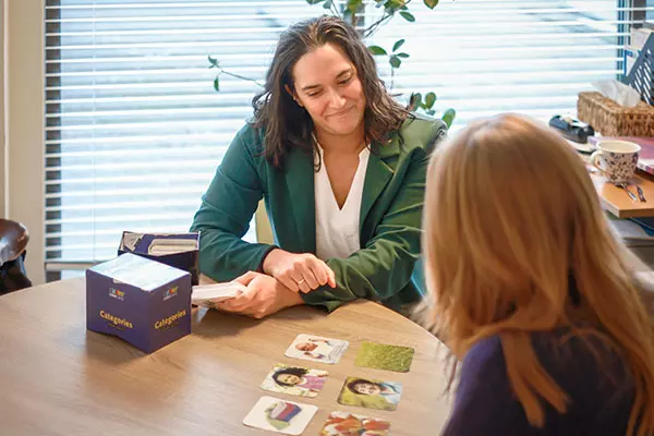 Daphne van der Kant, logopedist bij Amstelring