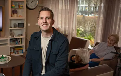 Maarten Helsloot, locatiemanager Noordhollandstraat & Eigen Haard