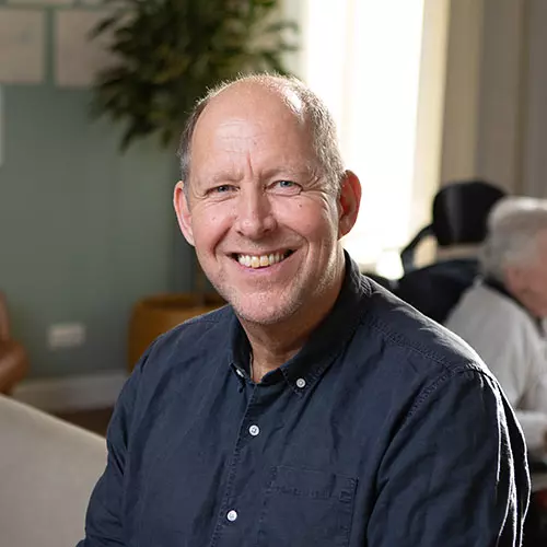 Rens Hemelsoet, persoonlijk ondersteuner bij De Nieuwe Sint Jacob Rens Hemelsoet, persoonlijk ondersteuner bij De Nieuwe Sint Jacob