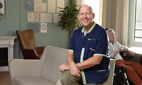 Rens Hemelsoet, persoonlijk ondersteuner bij De Nieuwe Sint Jacob Rens Hemelsoet, persoonlijk ondersteuner bij De Nieuwe Sint Jacob