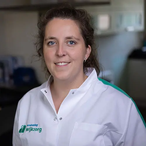 Miranda Huurman, wondverpleegkundige bij Amstelring Wijkzorg Miranda Huurman, wondverpleegkundige bij Amstelring Wijkzorg